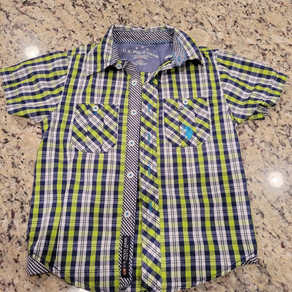 Boys button down